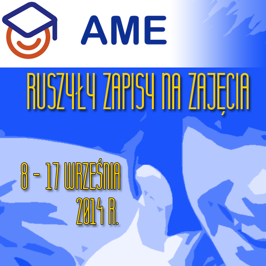 Rekrutacja AME wrzesien 2014